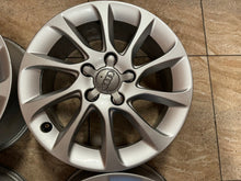 Laden Sie das Bild in den Galerie-Viewer, 4x Alufelge 16 Zoll 6.5" 5x112 46ET Glanz Silber Audi Rim Wheel FEL4195291333xx