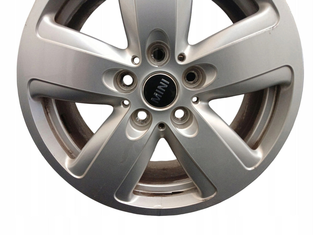 1x Alufelge 16 Zoll 7.0" 5x112 52ET Glanz Silber 6856043 Mini Clubman F54 FEL6763942359cp