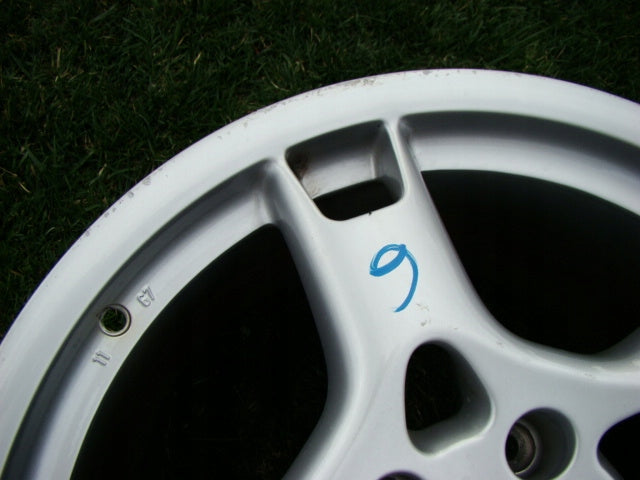 1x Alufelge 19 Zoll 11.0" 5x130 67ET Glanz Silber 99736216208 Porsche 911 997 FEL8550367060rm