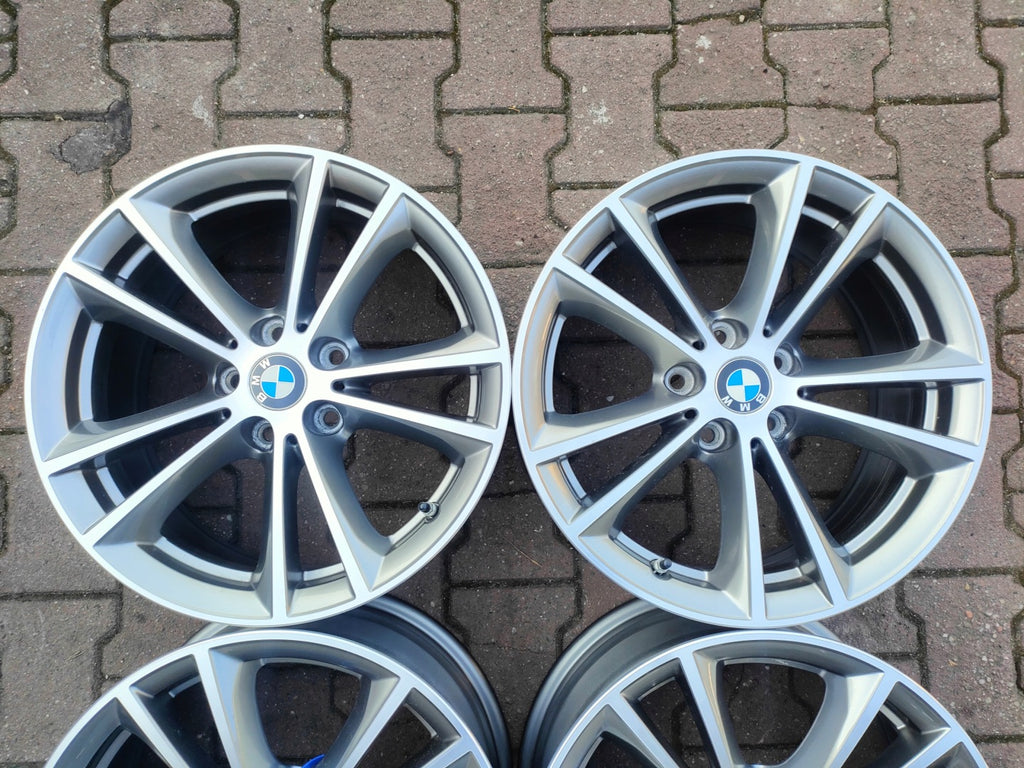 4x Alufelge 17 Zoll 7.5" 5x112 27ET Glanz Graphit BMW G31 G30 Rim Wheel FEL7711618103ge