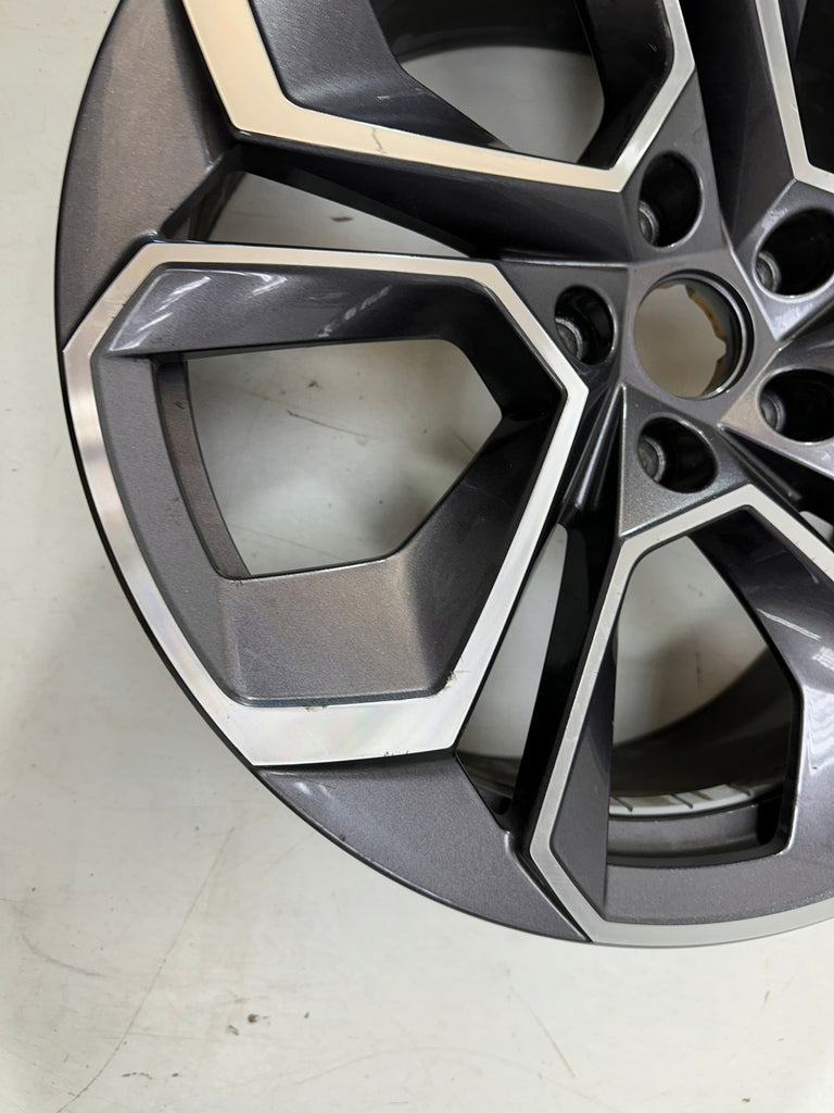 1x Alufelge 19 Zoll 7.5" 5x112 48ET 5E3601025T Mitsubishi IV Octavia 5e3