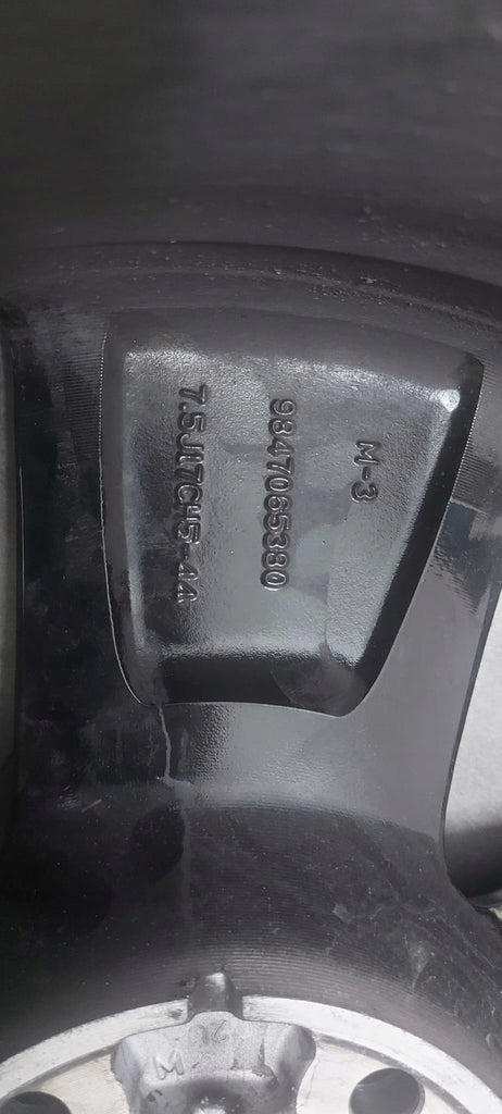 1x Alufelge 17 Zoll 7.5" 5x108 44ET 9847065380 Opel Astra L Rim Wheel