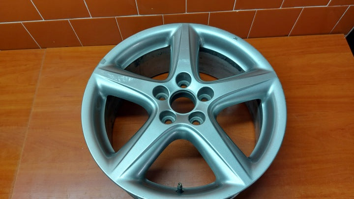 1x Alufelge 17 Zoll 7.0" 5x114.3 45ET Glanz Silber 42611 Toyota Corolla Avensis FEL7898506073jh