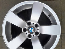 Load image into Gallery viewer, 1x Alufelge 17 Zoll 8.0" 5x120 20ET Glanz Schwarz 6760615 BMW 5 E60 E61 FEL7539278201uz
