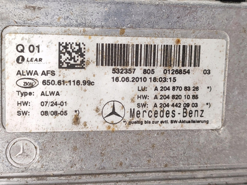 Frontscheinwerfer Mercedes-Benz X204 2048207559 Xenon Rechts Headlight SCH5003044415pq