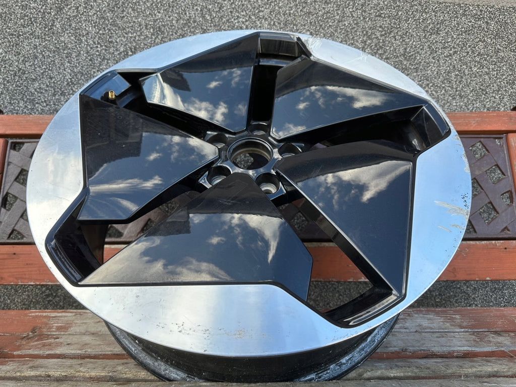 1x Alufelge 20 Zoll 7.5" 5x112 44ET Glanz Schwarz 10A601025B VW Rim Wheel FEL9624306422xs