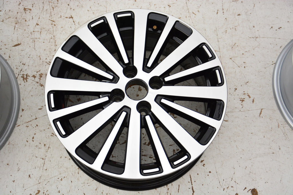 1x Alufelge 16 Zoll 7.0" 4x100 37ET Glanz Weiß 403002573 Renault Clio 1