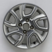 Load image into Gallery viewer, 1x Alufelge 14 Zoll 5.5&quot; 4x100 45ET Glanz Silber 52910-G6250 Kia Picanto