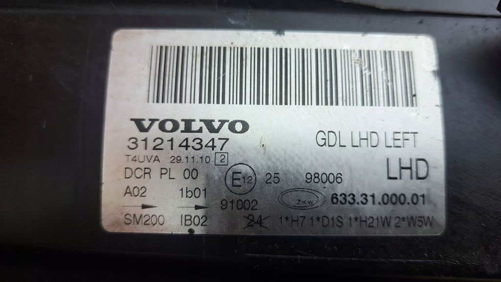 Frontscheinwerfer Volvo Xc70 31214347 Xenon Links Scheinwerfer Headlight SCH7913707784hz