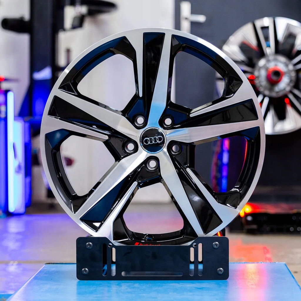 4x Alufelge 19 Zoll 8.0" 5x112 27ET Glanz Schwarz 4K8601025J Audi Rim Wheel FEL1496893018rs