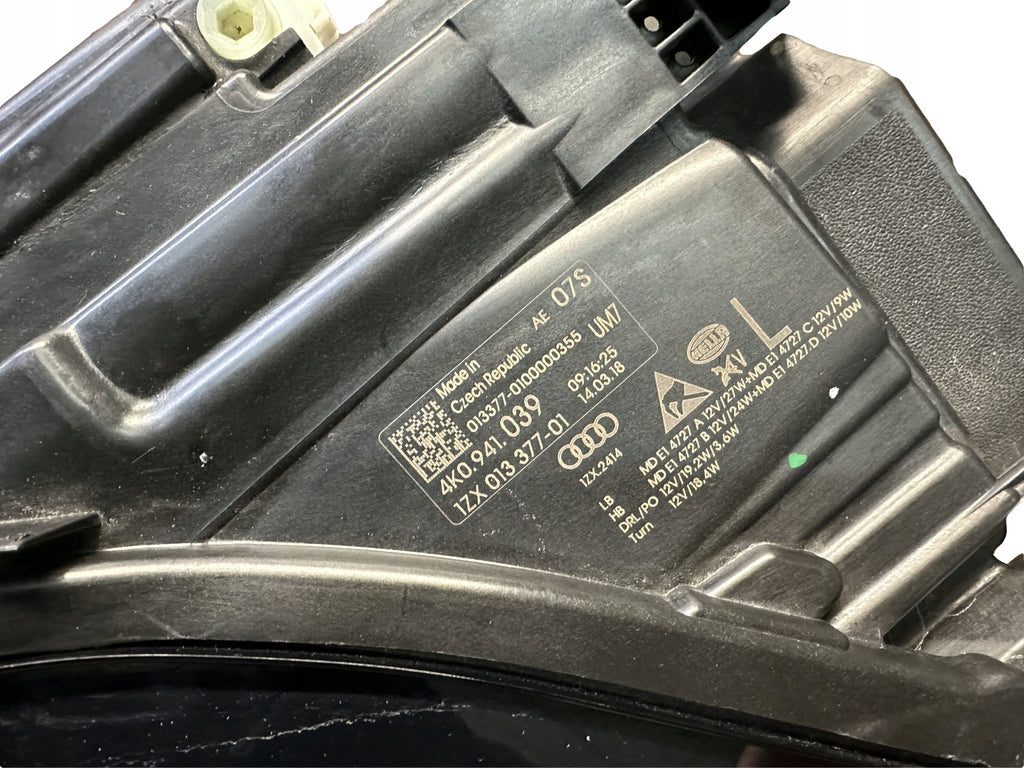 Frontscheinwerfer Audi A6 4K0941039 LED Links Scheinwerfer Headlight