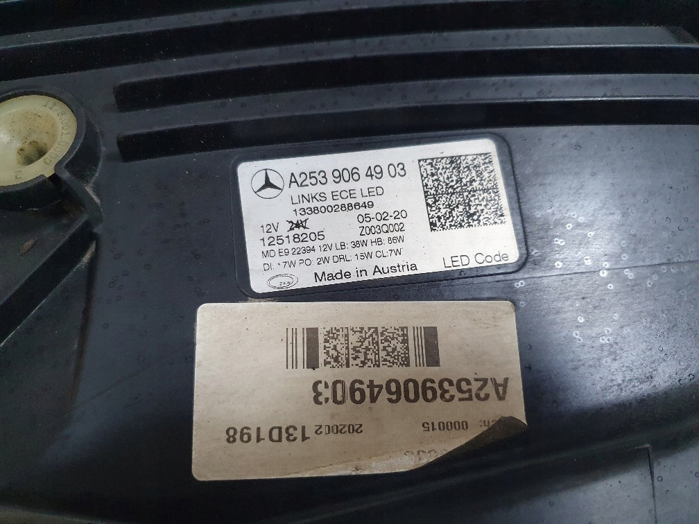 Frontscheinwerfer Mercedes-Benz Glc A2539064903 Full LED Links Headlight SCH5186200339nh
