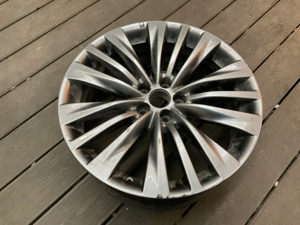 1x Alufelge 20 Zoll 8.0" 5x100 40ET Toyota Highlander Rim Wheel