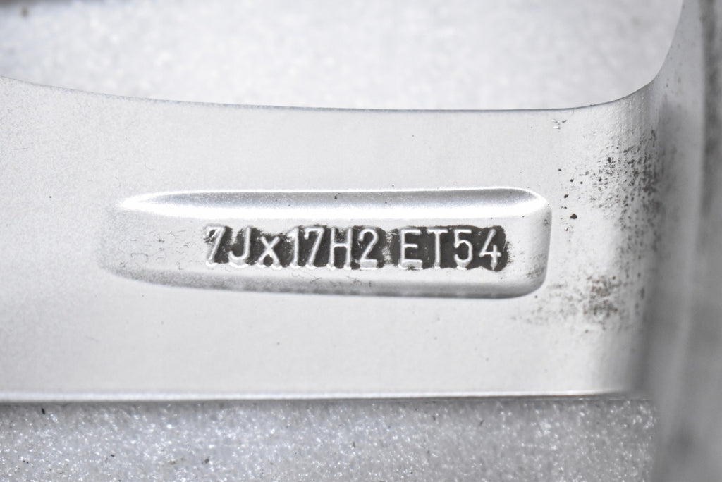 1x Alufelge 17 Zoll 7.0" 5x112 54ET Glanz Silber 1K0601025AF VW Golf V Plus