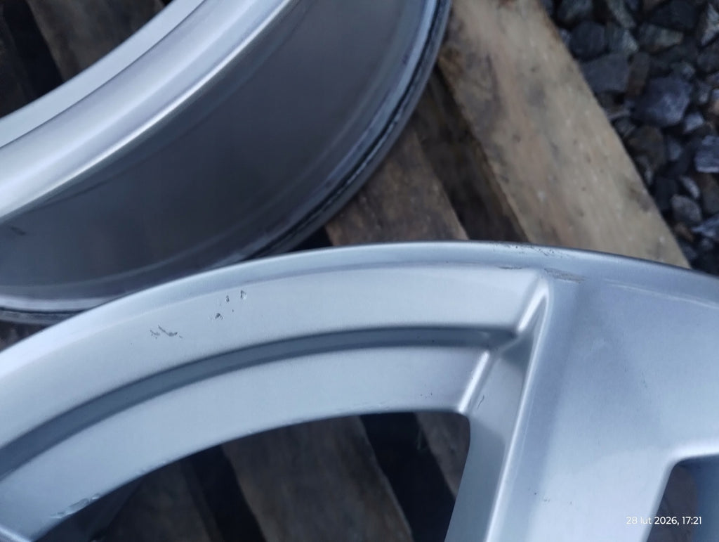 4x Alufelge 17 Zoll 7.0" 5x112 42ET Glanz Silber 8W0601025P Audi Rim Wheel FEL4972618657ps