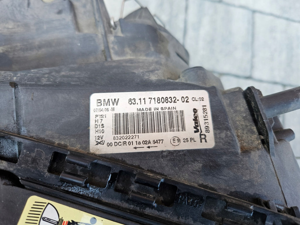 Frontscheinwerfer BMW 1 E88 E87 7180832 Bi-Xenon Rechts Scheinwerfer Headlight SCH2404088689mb