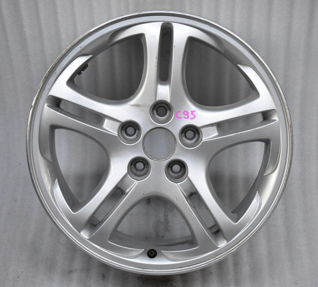 1x Alufelge 17 Zoll 7.0" 5x114.3 46ET Matt Silber 529102C200 Hyundai Coupe FEL7663894835xt