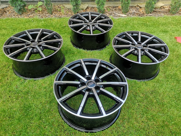 4x Alufelge 19 Zoll 8.5" 5x112 43ET Glanz Schwarz 4G9601025J Audi A6 Allroad C7 FEL1741051230gf