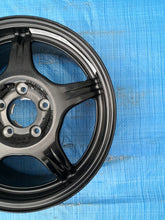 Load image into Gallery viewer, 1x Alufelge 16 Zoll 7.0" 5x112 37ET Glanz Schwarz A2084010202 Mercedes-Benz W116 FEL6056431009fs