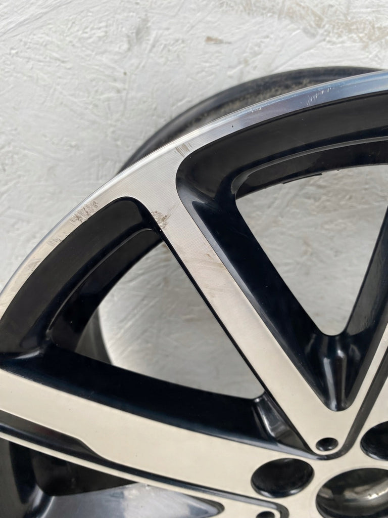 1x Alufelge 17 Zoll 7.0" 5x112 54ET Glanz Schwarz 6889638 Mini Rim Wheel