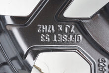 Load image into Gallery viewer, 1x Alufelge 17 Zoll 7.0&quot; 5x114.3 53ET Glanz Schwarz 52910-J7BA0 Kia Ceed