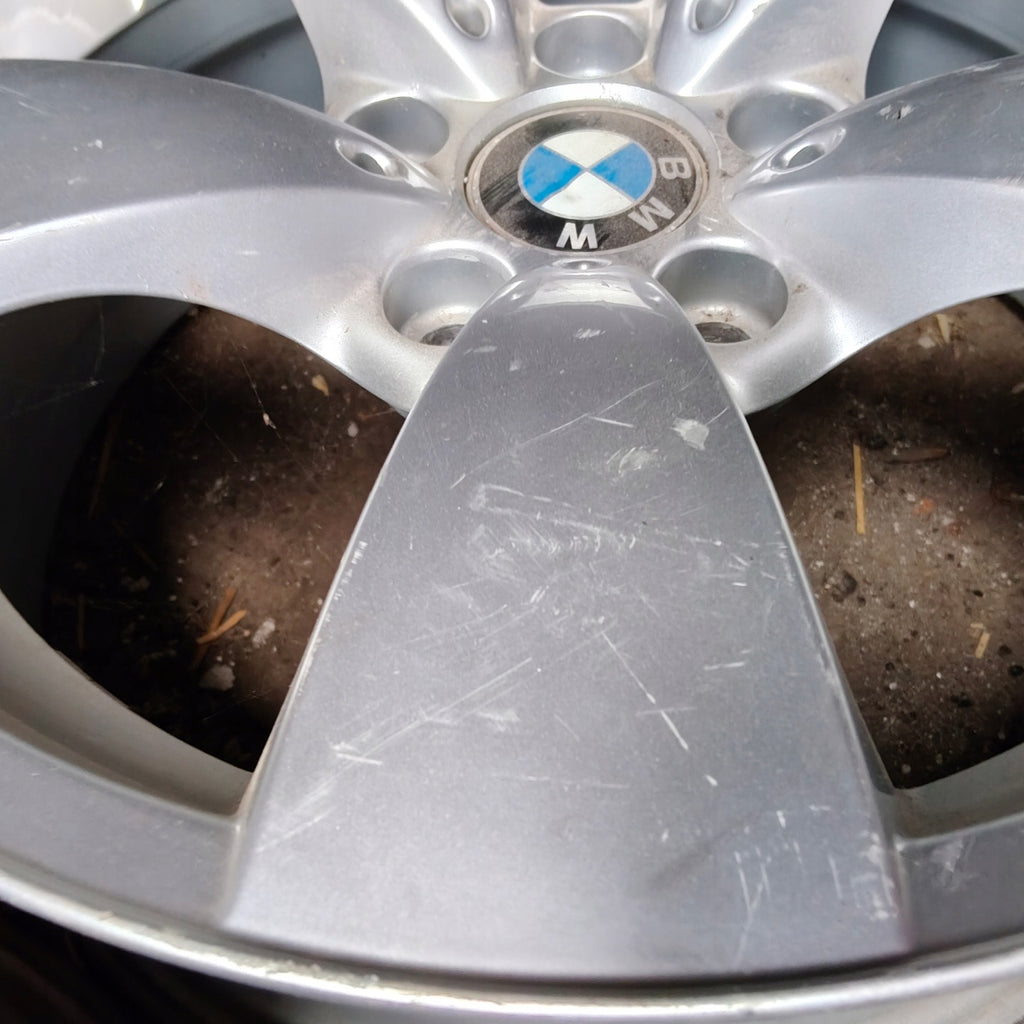 4x Alufelge 17 Zoll 7.5" 5x120 20ET Glanz Schwarz 6762001 BMW E60 E61 Rim Wheel FEL4685060102mp