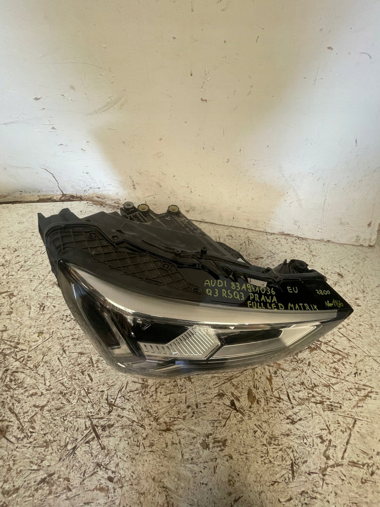 Frontscheinwerfer Audi Q3 83A941036 Full LED Rechts Scheinwerfer Headlight SCH9793571025re