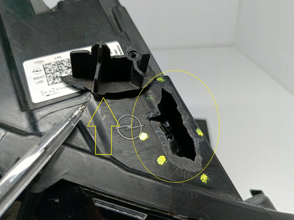 Frontscheinwerfer Opel Corsa A F 39162654 354261827 Full LED Rechts Headlight SCH5228804796lq