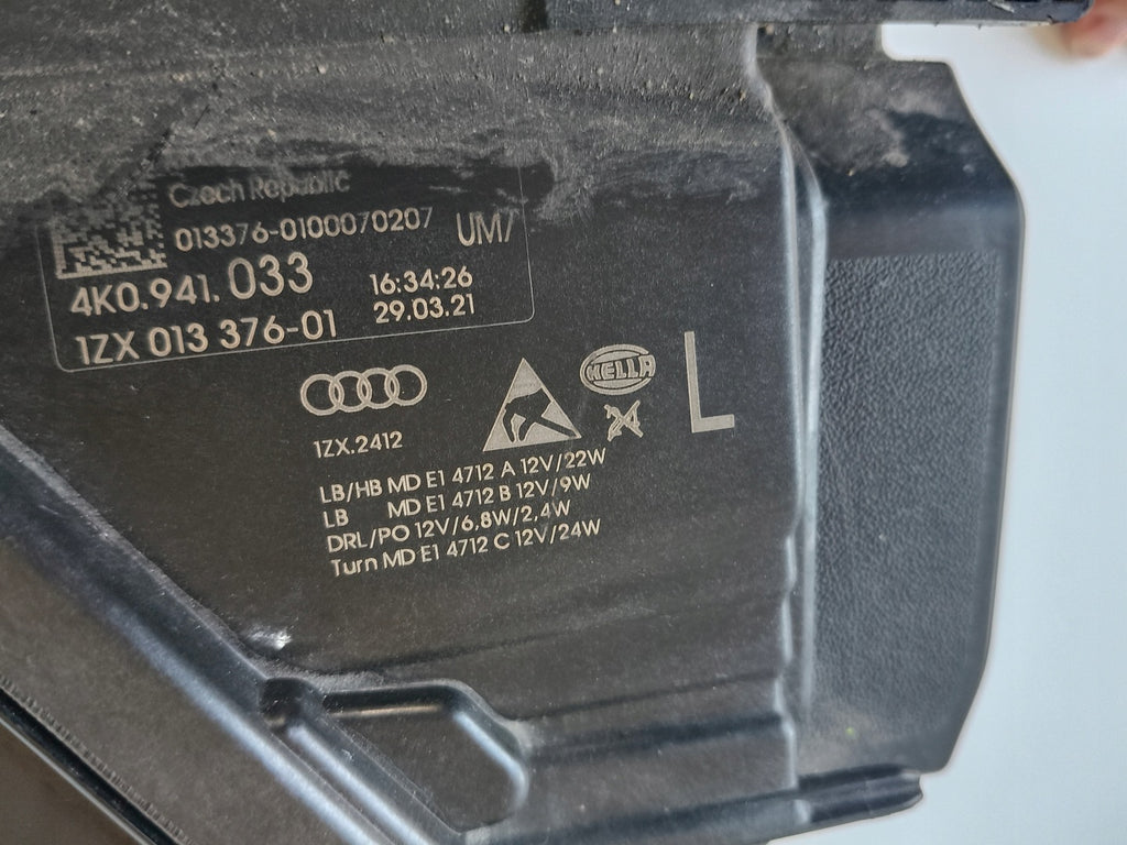 Frontscheinwerfer Audi A6 C8 4K0941033 Full LED Links Scheinwerfer Headlight SCH5835652741mk