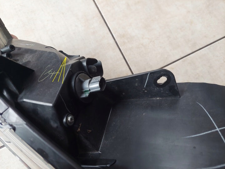 Frontscheinwerfer Mitsubishi Space W Star Links Scheinwerfer Headlight SCH5993120131zw