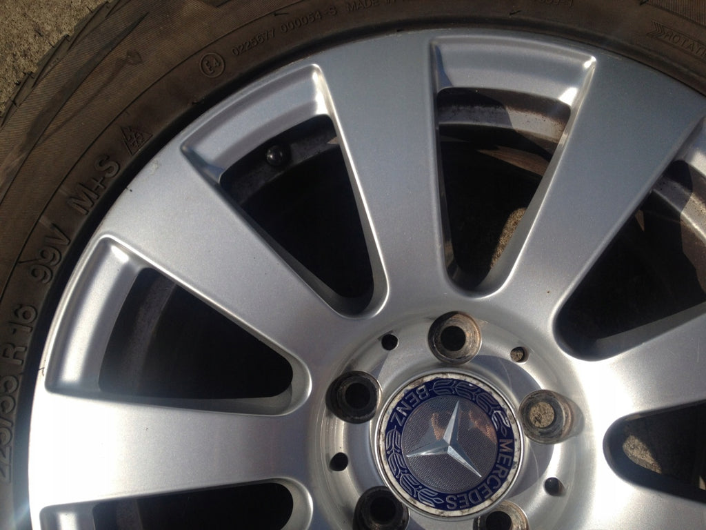 4x Alufelge 16 Zoll 7.5" 5x112 45ET A2124010102 Mercedes-Benz Rim Wheel FEL5166868173fr