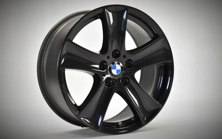 4x Alufelge 18 Zoll 8.5" 5x120 46ET Glanz Schwarz 6770200 BMW X5 E70 Rim Wheel FEL1479985036ib