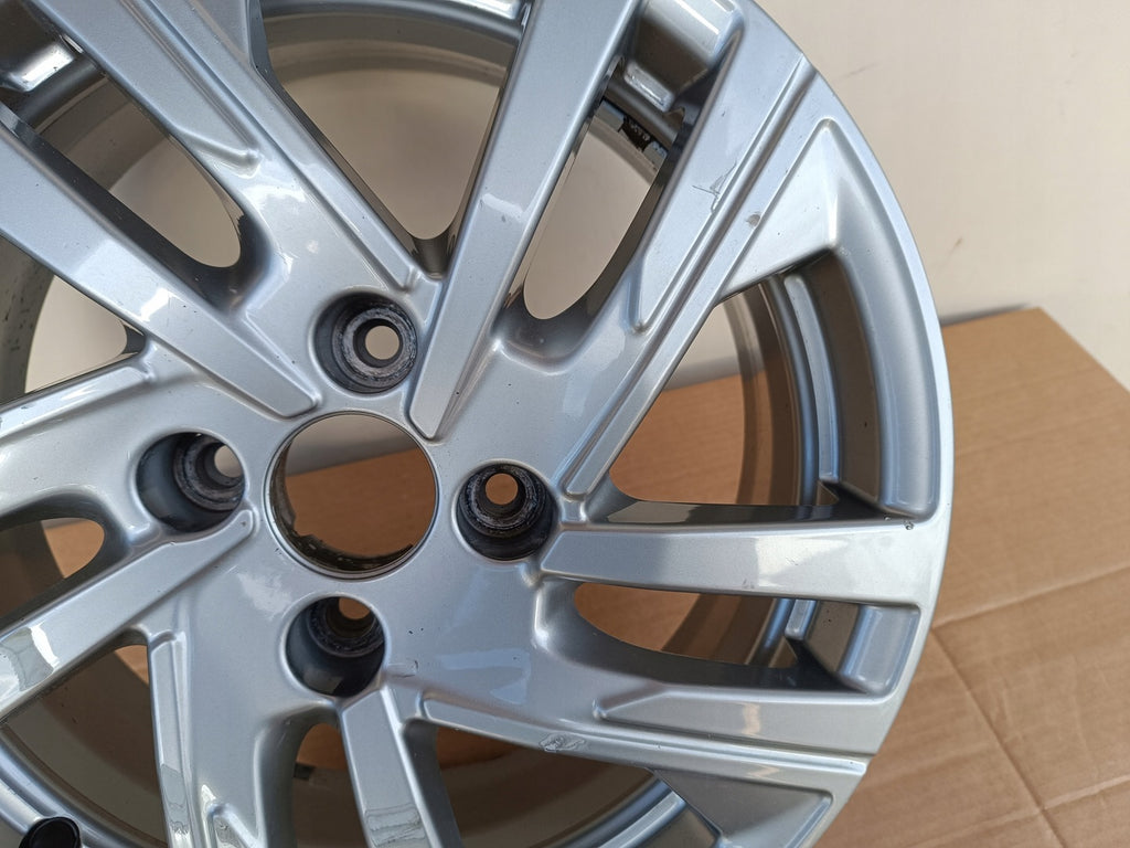 1x Alufelge 16 Zoll 6.5" 4x108 38ET 9825165280 Peugeot Rim Wheel