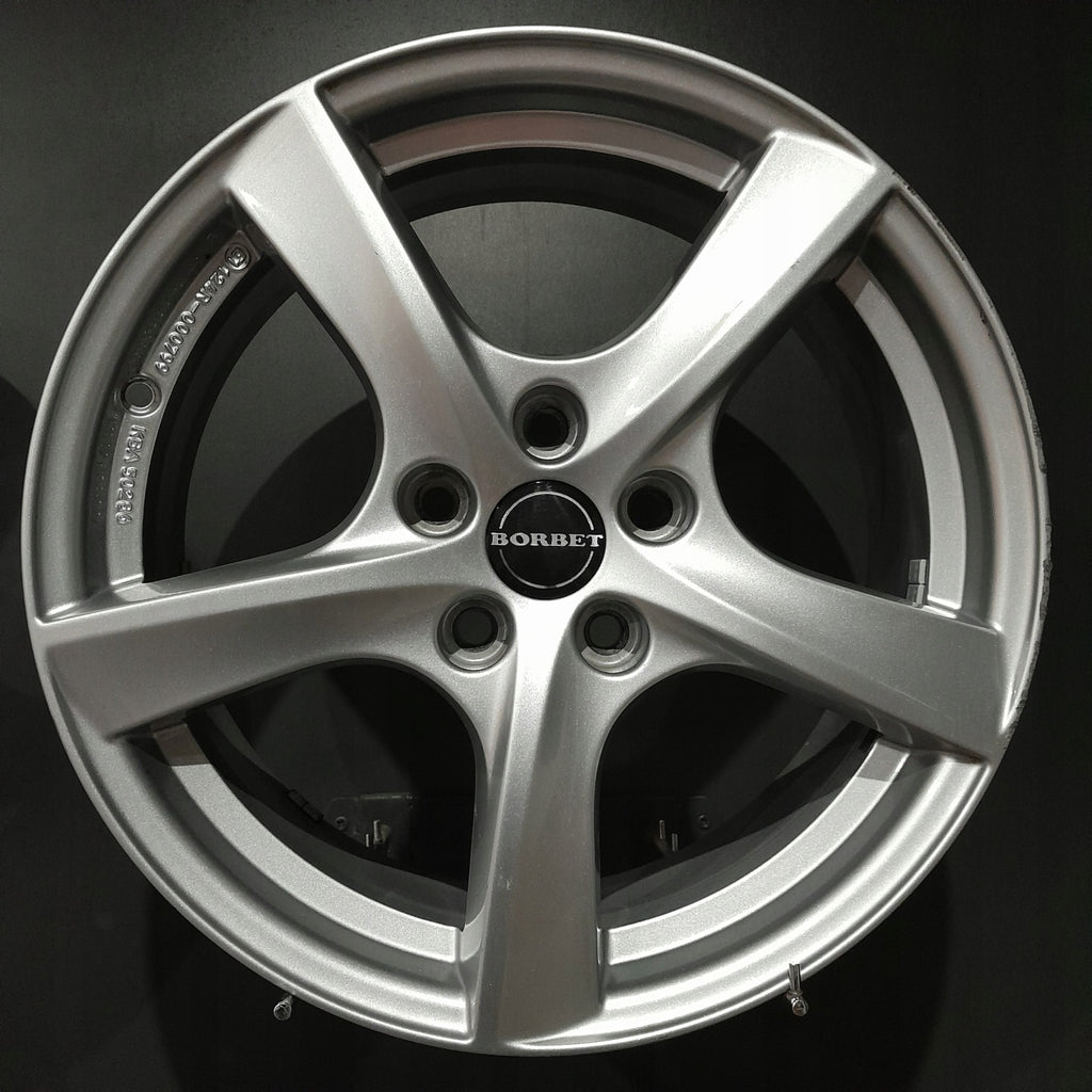 4x Alufelge 17 Zoll 7.0" 5x112 47ET Silber KBA50286 Audi Tt Rim Wheel FEL5483930259mo