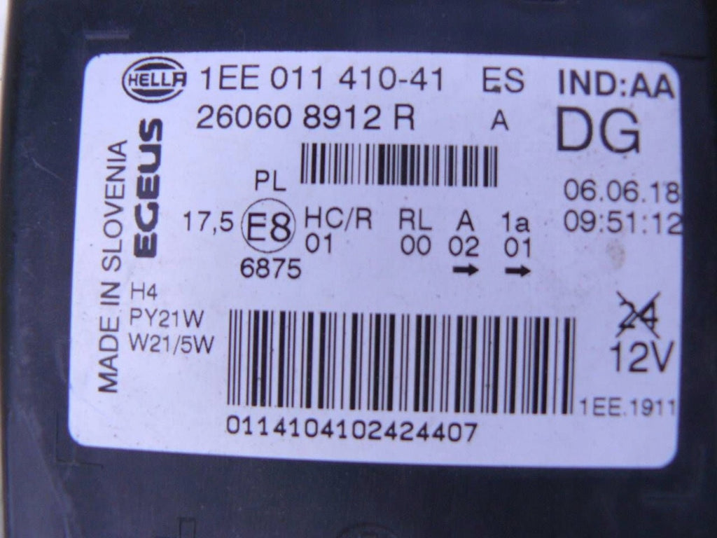 Frontscheinwerfer Opel Vivaro B Trafic III 260608912R Links Headlight