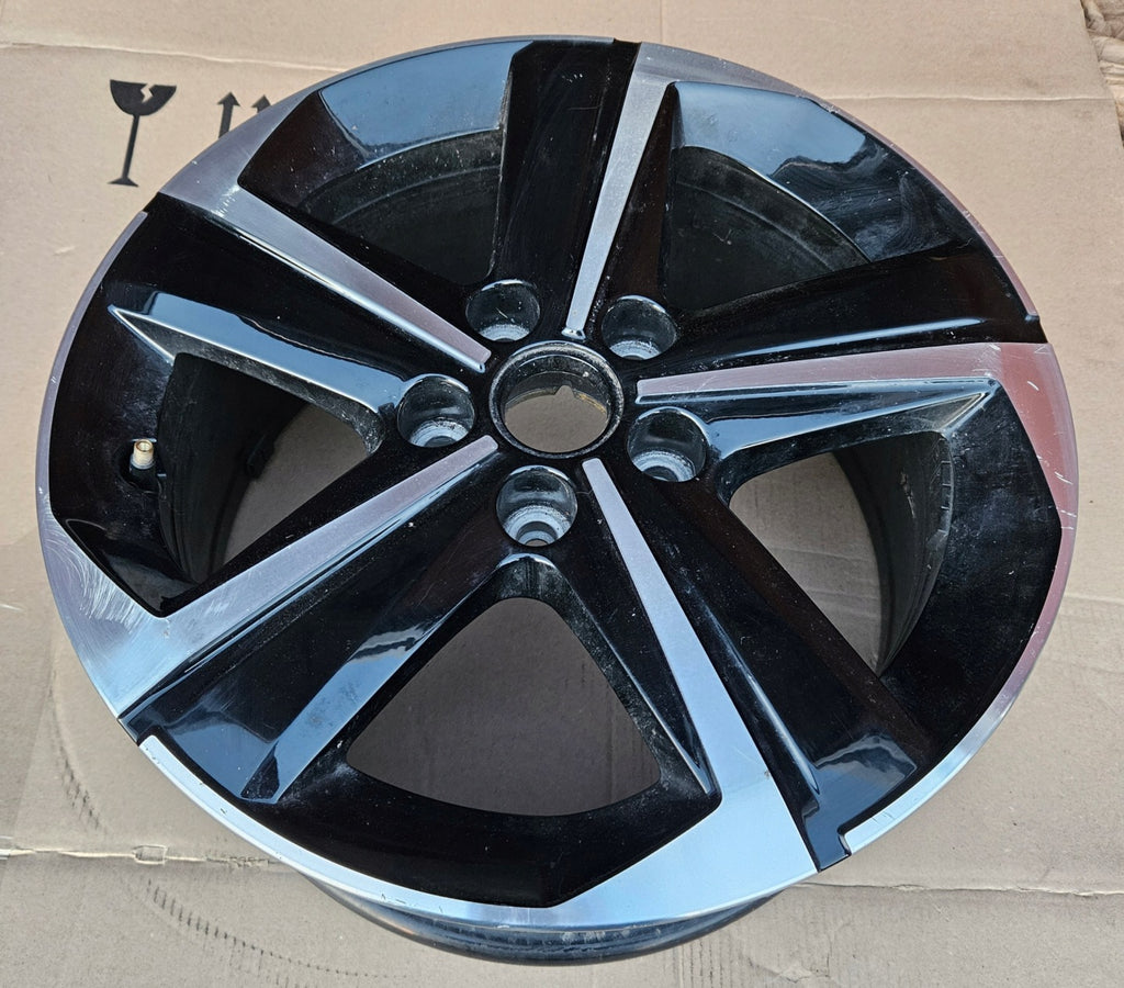 1x Alufelge 17 Zoll 7.0" 5x108 44ET Glanz Schwarz 9843281480 Opel Astra L FEL4191140391qx