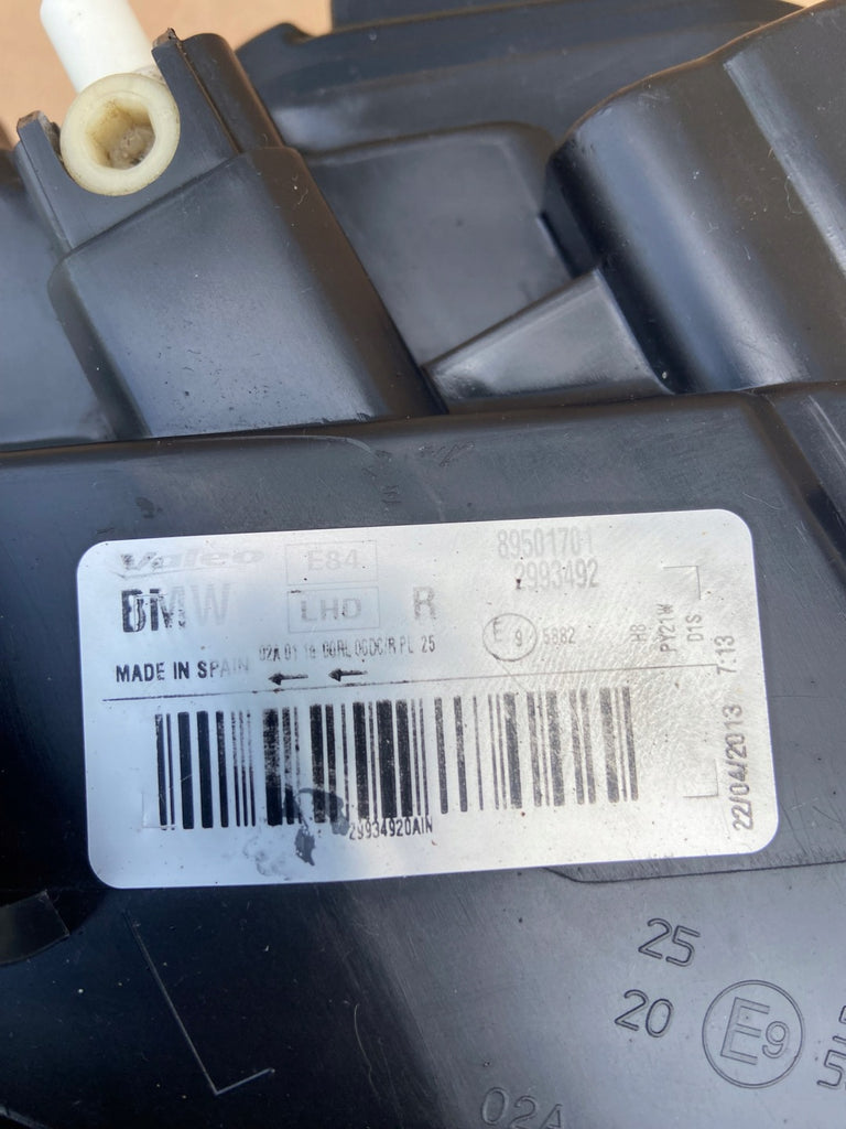 Frontscheinwerfer BMW X1 E84 Bi-Xenon Rechts Scheinwerfer Headlight SCH3158626400lh