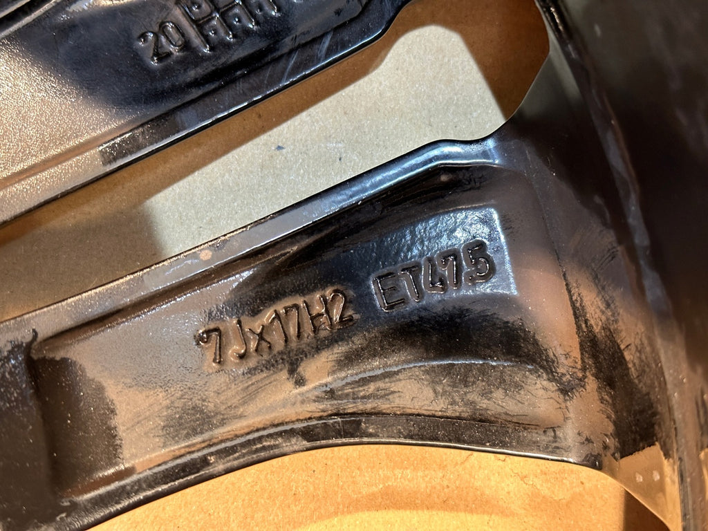 1x Alufelge 17 Zoll 7.0" 5x108 47,5ET L1TC-1007-DA Ford Puma Rim Wheel