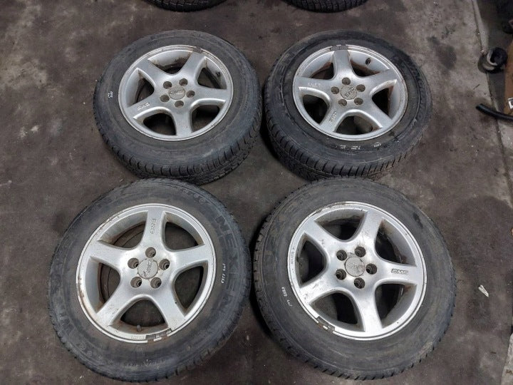 4x Alufelge 15 Zoll 7.0" 5x100 37ET VW Golf I Rim Wheel FEL3677873930wp