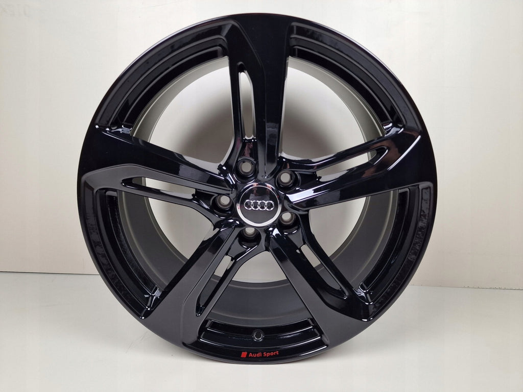 4x Alufelge 19 Zoll 9.0" 5x112 52ET Glanz Schwarz Audi Rim Wheel FEL4912571536on