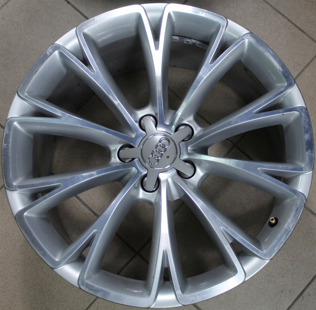 1x Alufelge 19 Zoll 9.0" 5x112 33ET Silber 4H0601025 Audi Rim Wheel FEL5902086334ia