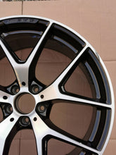 Load image into Gallery viewer, 1x Alufelge 20 Zoll 9.5" 5x112 22ET Schwarz A2534015600 Mercedes-Benz Glc X253 FEL4032536430xx
