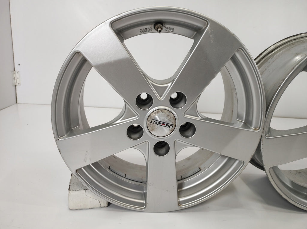 4x Alufelge 16 Zoll 6.5" 5x114.3 35ET Rim Wheel FEL1483409764bc