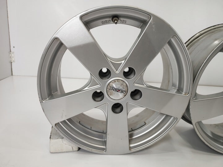 4x Alufelge 16 Zoll 6.5" 5x114.3 35ET Rim Wheel FEL1483409764bc