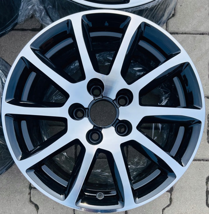 4x Alufelge 16 Zoll 7.5" 5x112 45ET Audi Rim Wheel FEL6141395736cf
