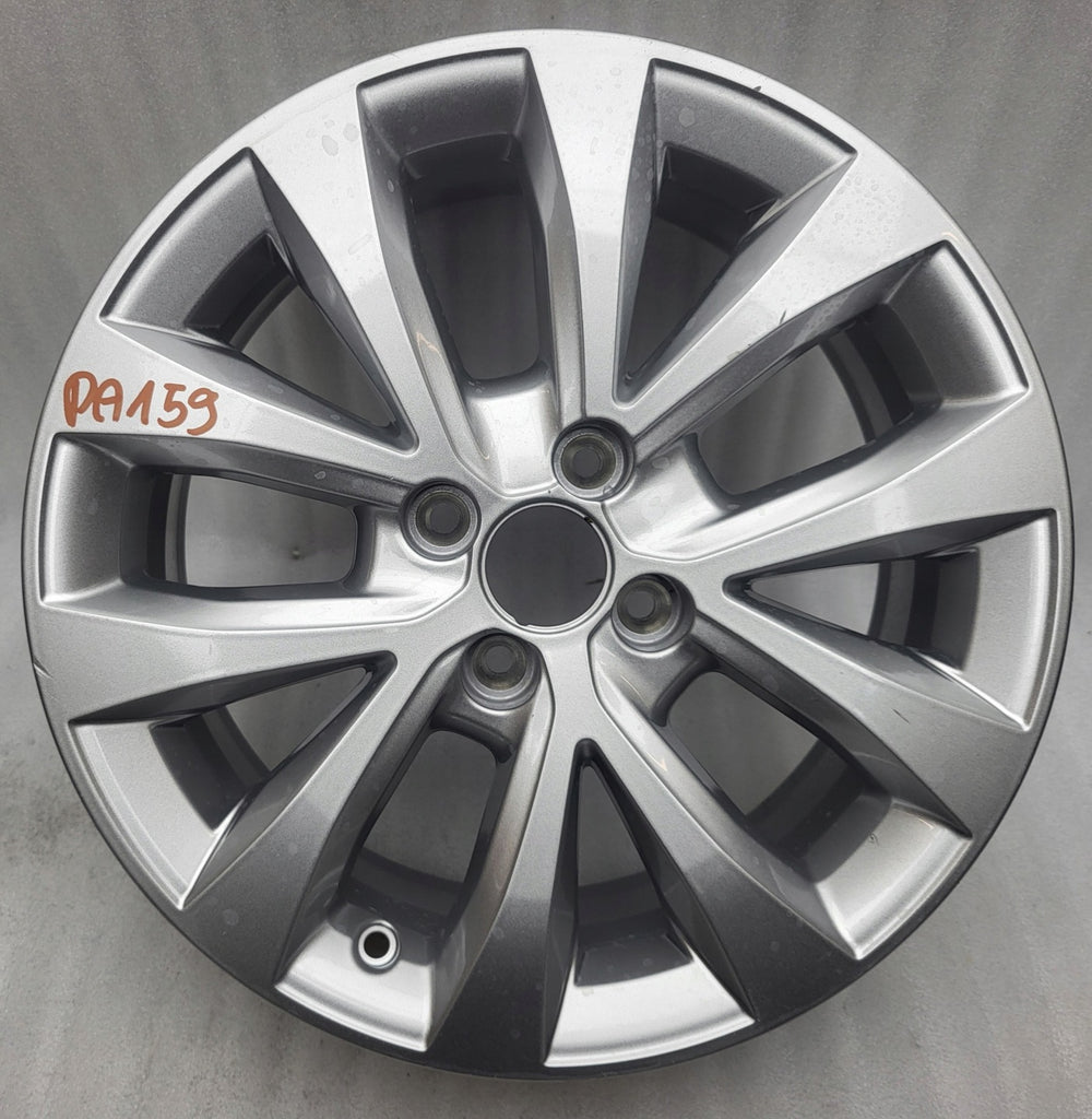 1x Alufelge 16 Zoll 6.5" 4x100 37ET Glanz Silber 403008062R Renault Clio I FEL8067087725cd