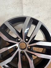 Load image into Gallery viewer, 1x Alufelge 17 Zoll 7.0" 5x112 49ET Glanz Schwarz 5G0601025D VW Golf VII I FEL3571109169yf