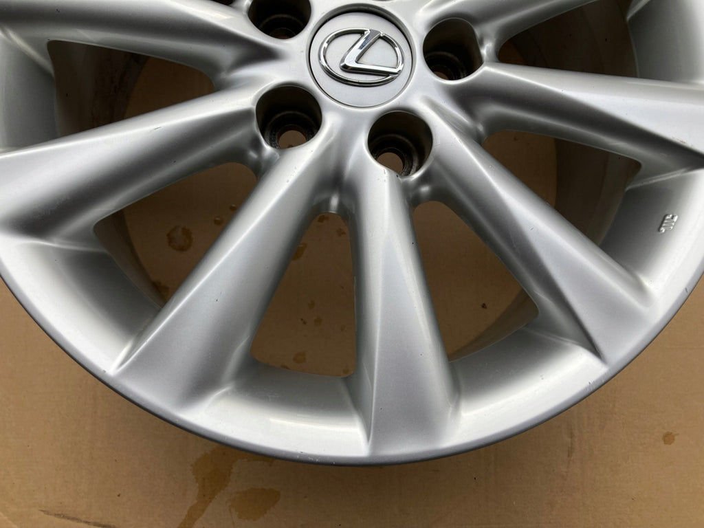 1x Alufelge 17 Zoll 8.0" 5x114.3 45ET Glanz Grau Lexus Rim Wheel FEL9880263080fz