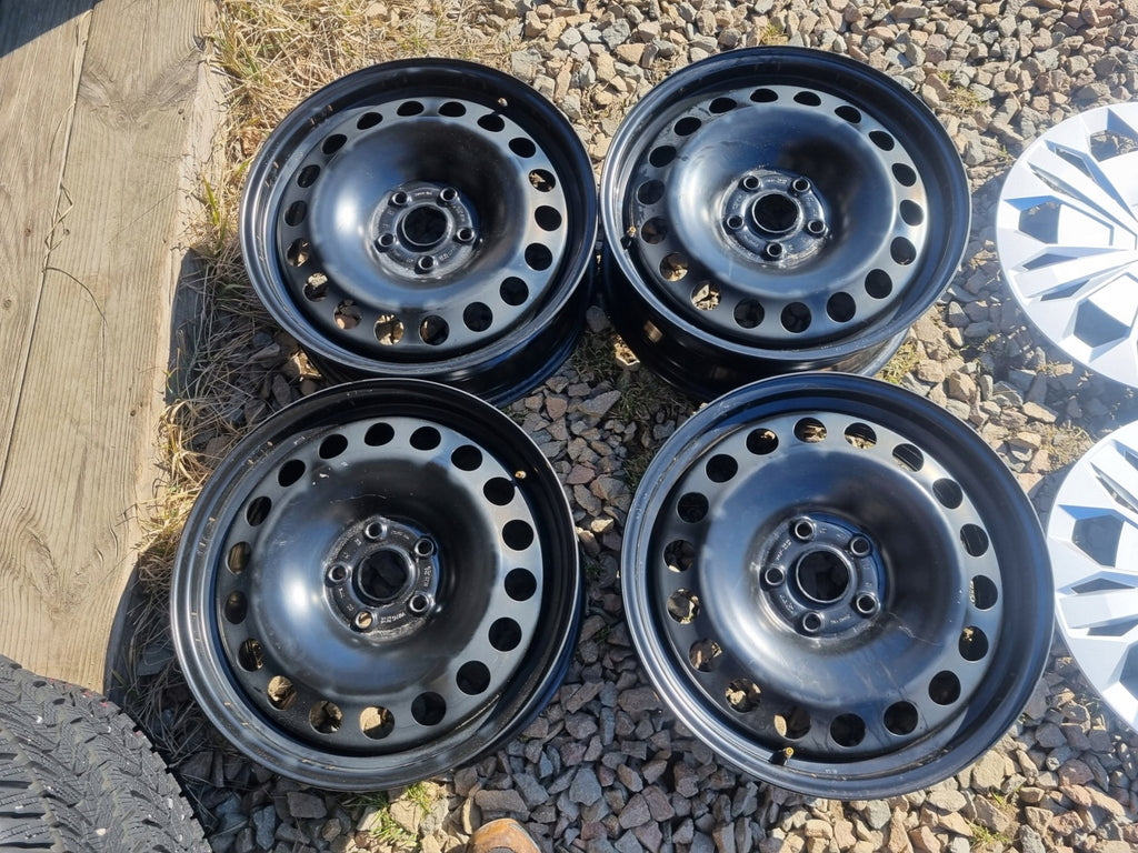 4x Alufelge 17 Zoll 6.5" 5x112 38ET Glanz Schwarz 5QF601027 Audi Super Rim Wheel FEL7643546952tp