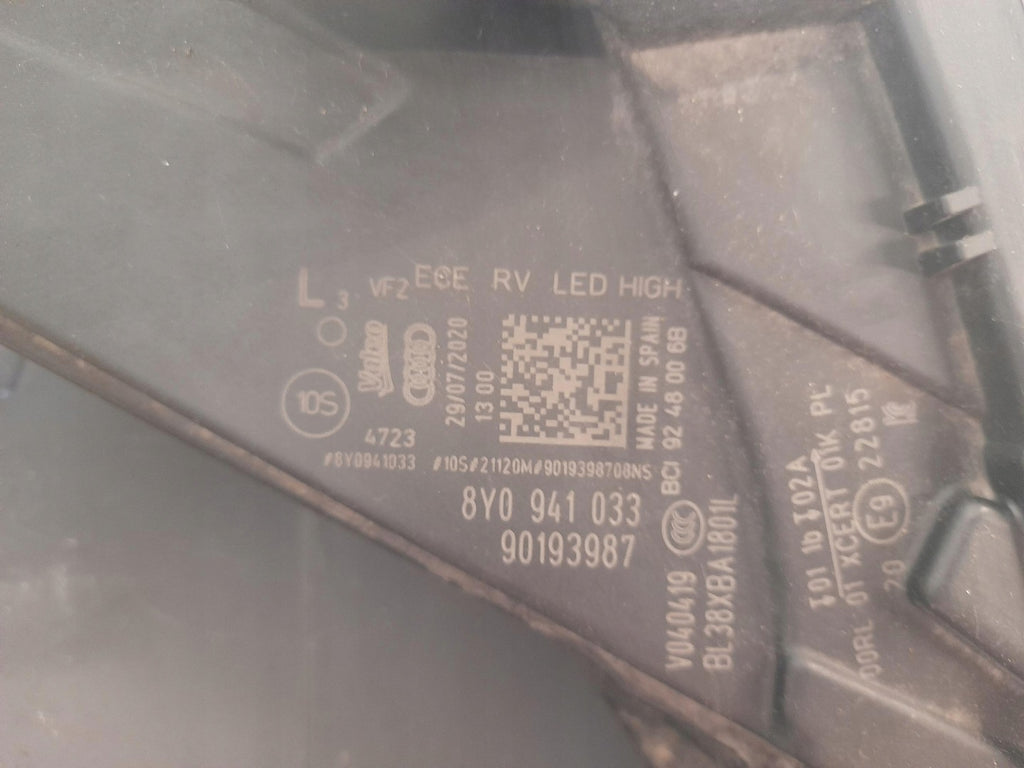 Frontscheinwerfer Audi A3 8Y0941033 Full LED Links Scheinwerfer Headlight